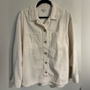 Madewell Corduroy Kentwood Over-Sized Shirt Jacket